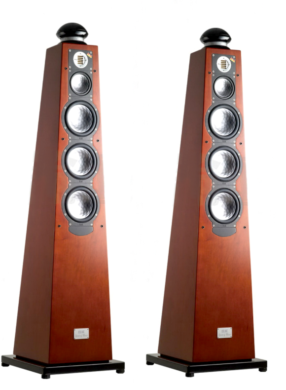 ELAC Spirit Of Music CE special edition cherry high gloss finish